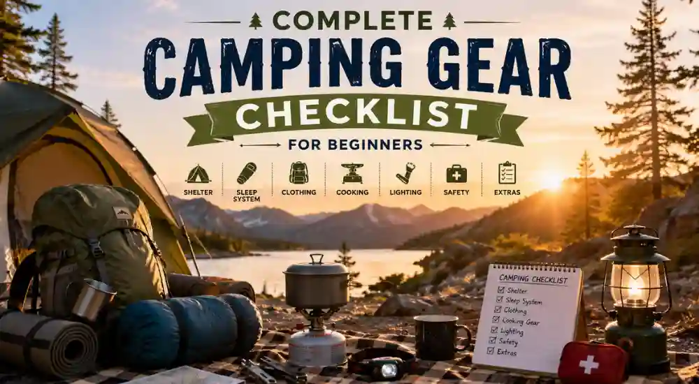 Complete Camping Gear Checklist for Beginners
