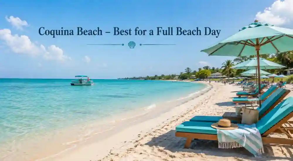 Coquina Beach – Best for a Full Beach Day