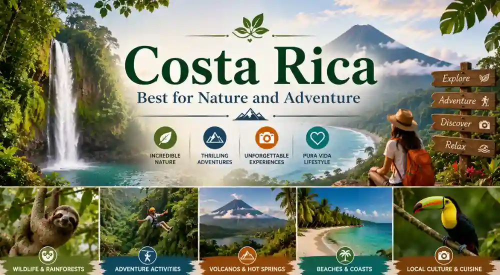 Costa Rica — Best for Nature and Adventure