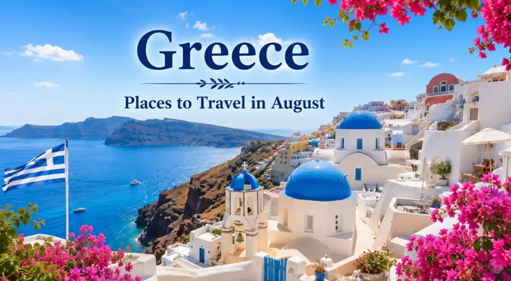 Greece Places to Travel in August