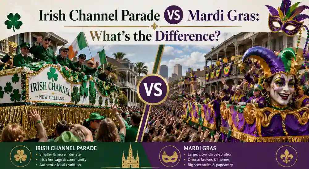 Irish Channel Parade vs Mardi Gras_ What’s the Difference