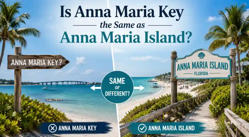 Is Anna Maria Key the Same as Anna Maria Island