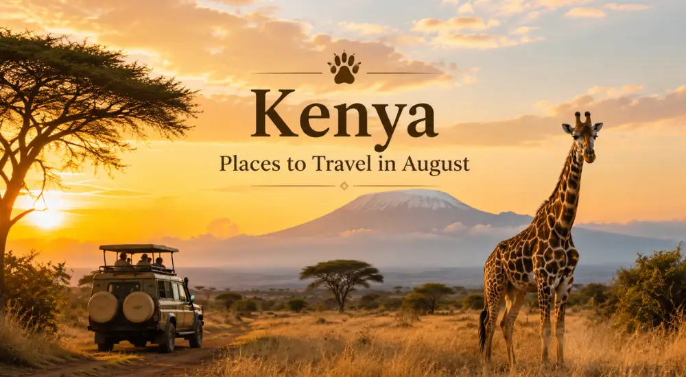 Kenya Places to Travel in August