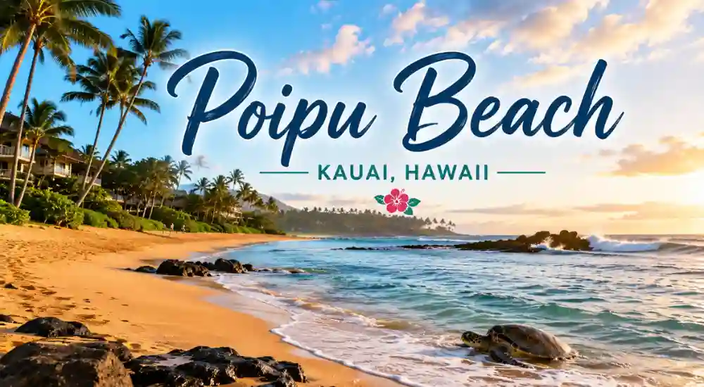 Poipu Beach, Kauai, Hawaii
