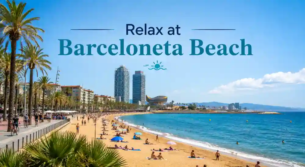 Relax at Barceloneta Beach