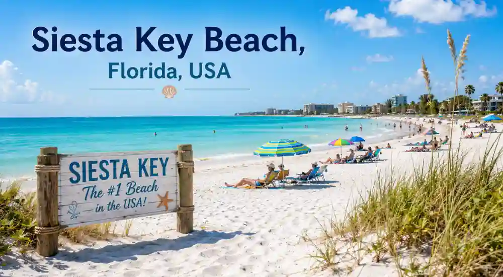 Siesta Key Beach, Florida, USA