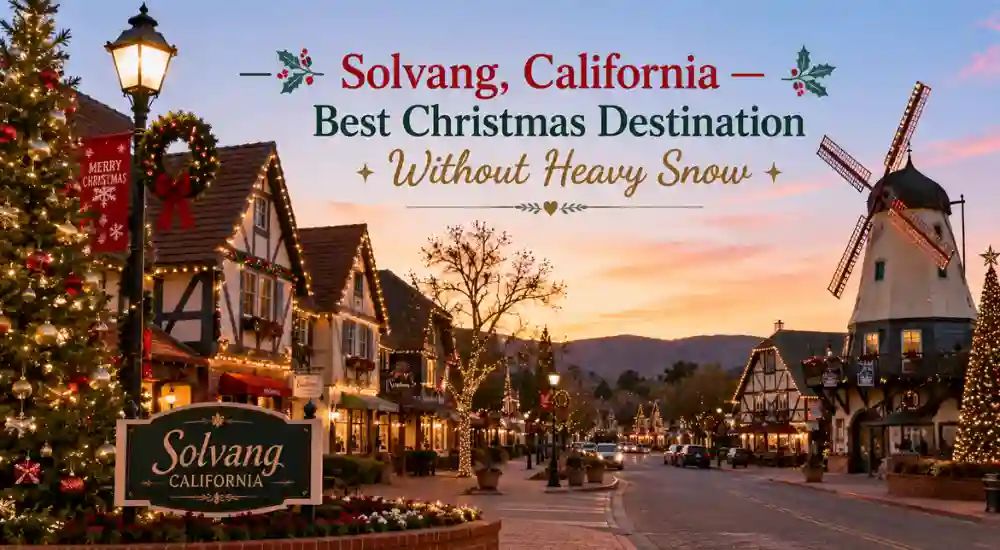 Solvang, California — Best Christmas Destination Without Heavy Snow