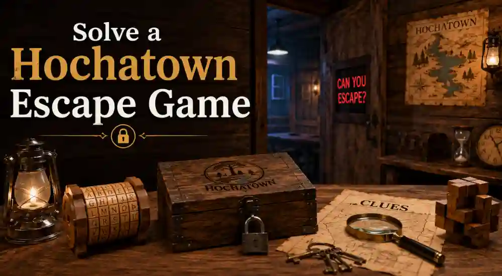 Solve a Hochatown Escape Game