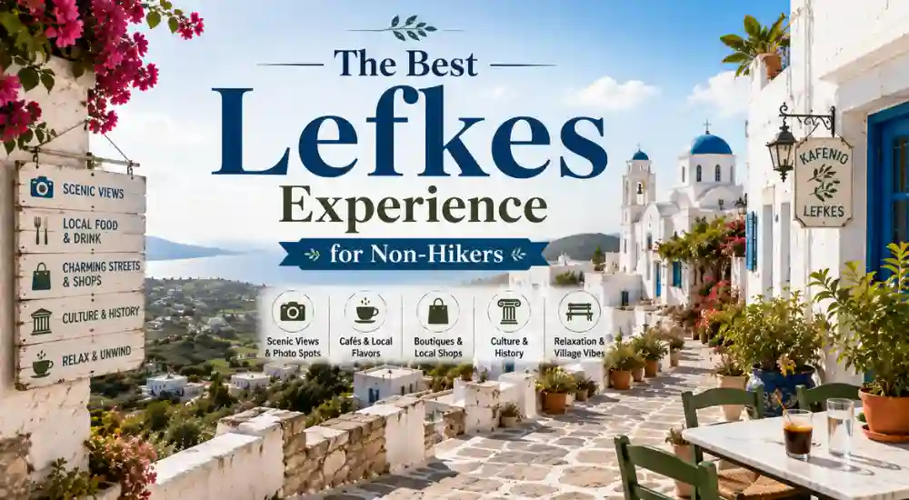 The Best Lefkes Experience for Non-Hikers