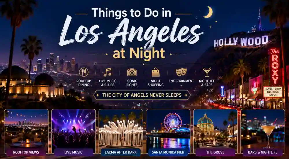 Things to Do in Los Angeles at Night