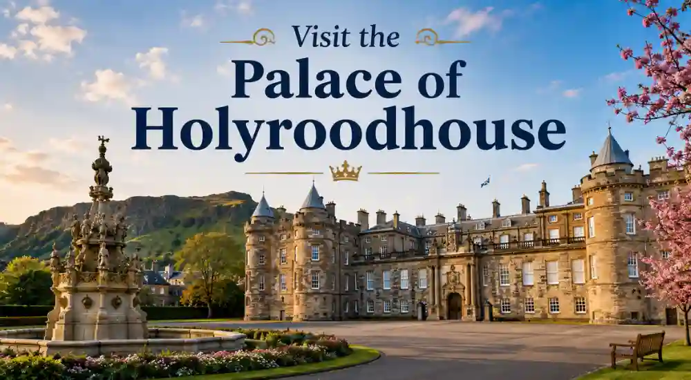 Visit the Palace of Holyroodhouse