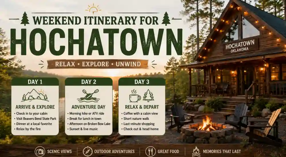 Weekend Itinerary for Hochatown