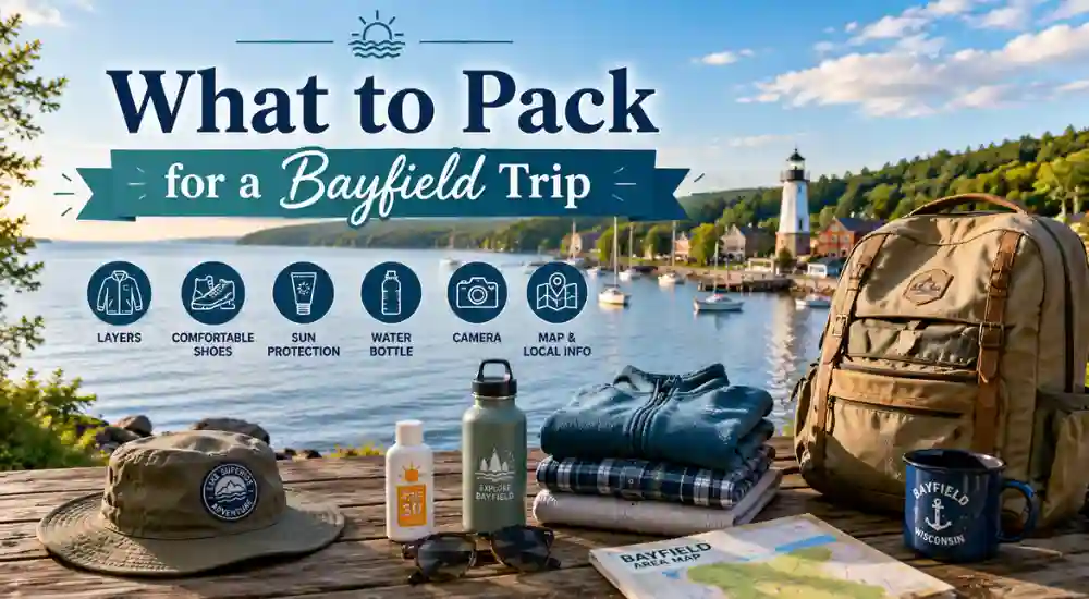 What to Pack for a Bayfield Trip