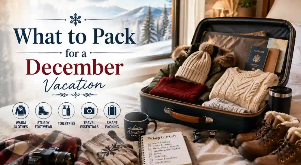 What to Pack for a December Vacation
