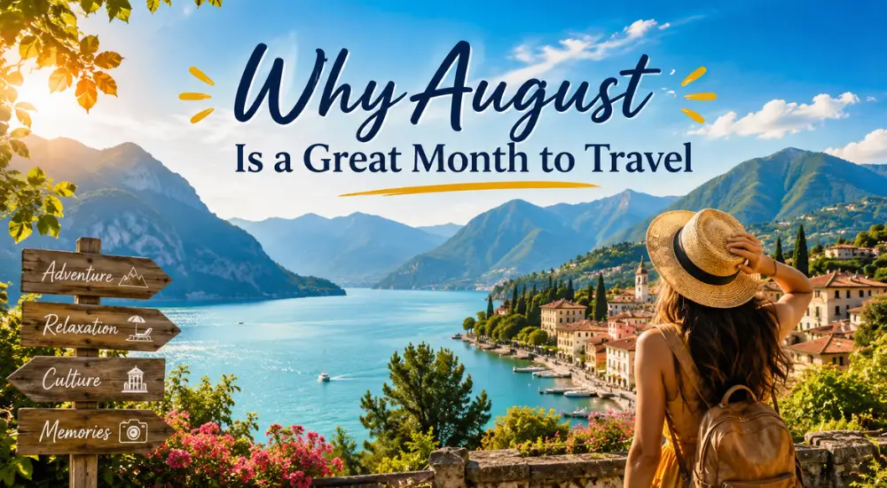 Why August Is a Great Month to Travel