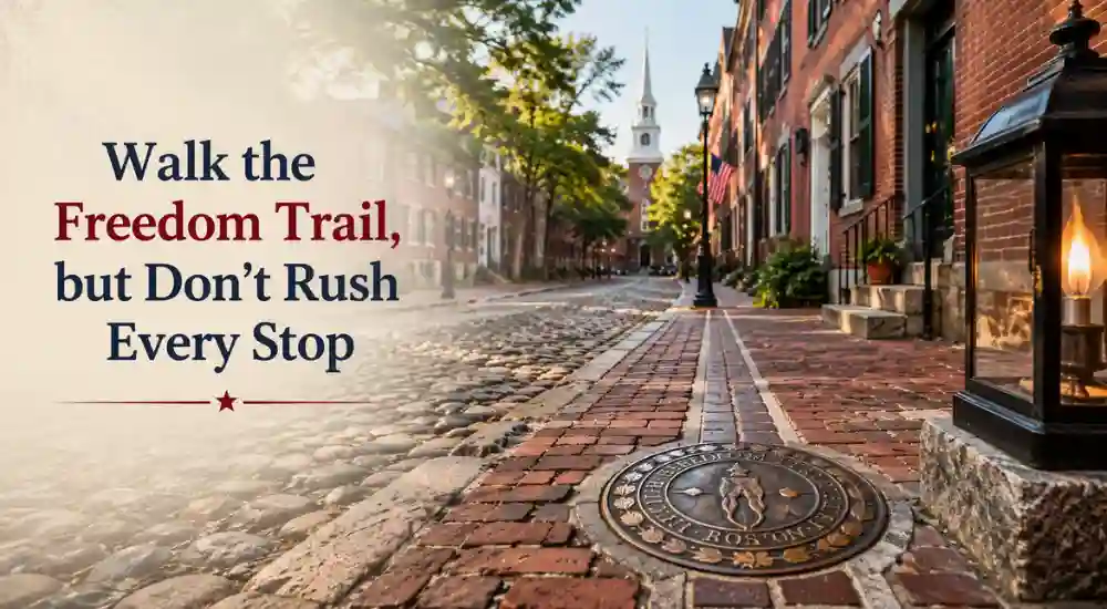 Walk the Freedom Trail, but Don't Rush Every Stop