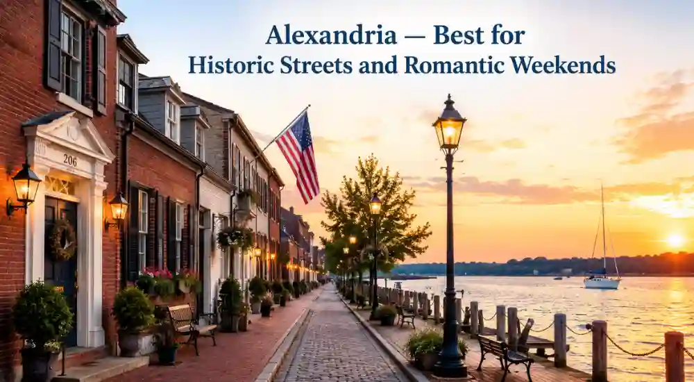 Alexandria — Best for Historic Streets and Romantic Weekends