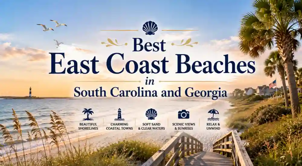 Best East Coast Beaches in South Carolina and Georgia