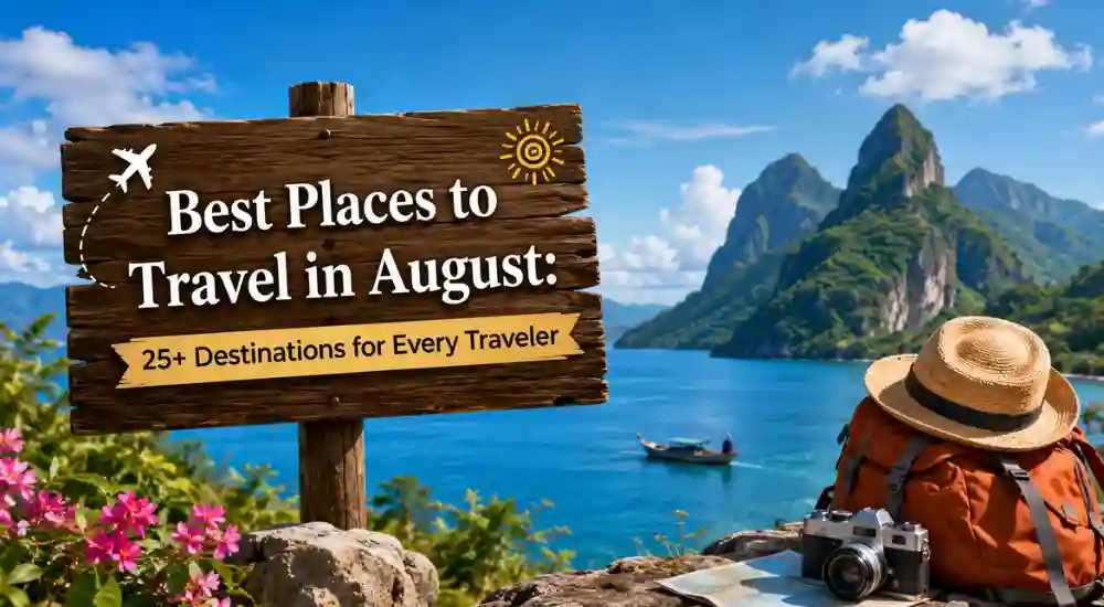 Best Places to Travel in August_ 25+ Destinations for Every Traveler