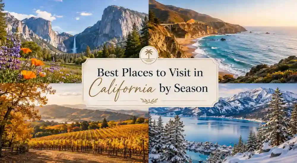 Best Places to Visit in California by Season