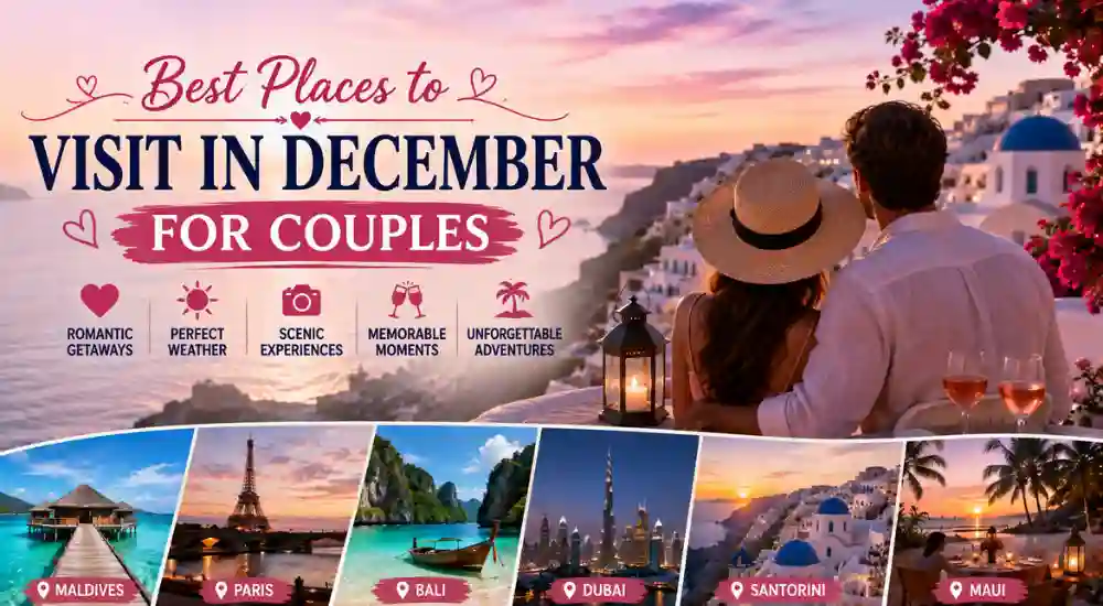 Best Places to Visit in December for Couples