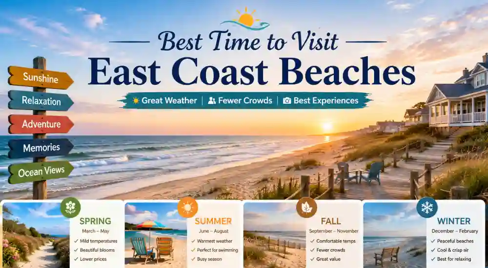Best Time to Visit East Coast Beaches