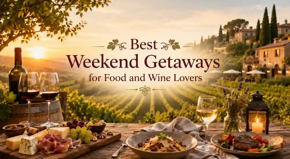 Best Weekend Getaways for Food and Wine Lovers