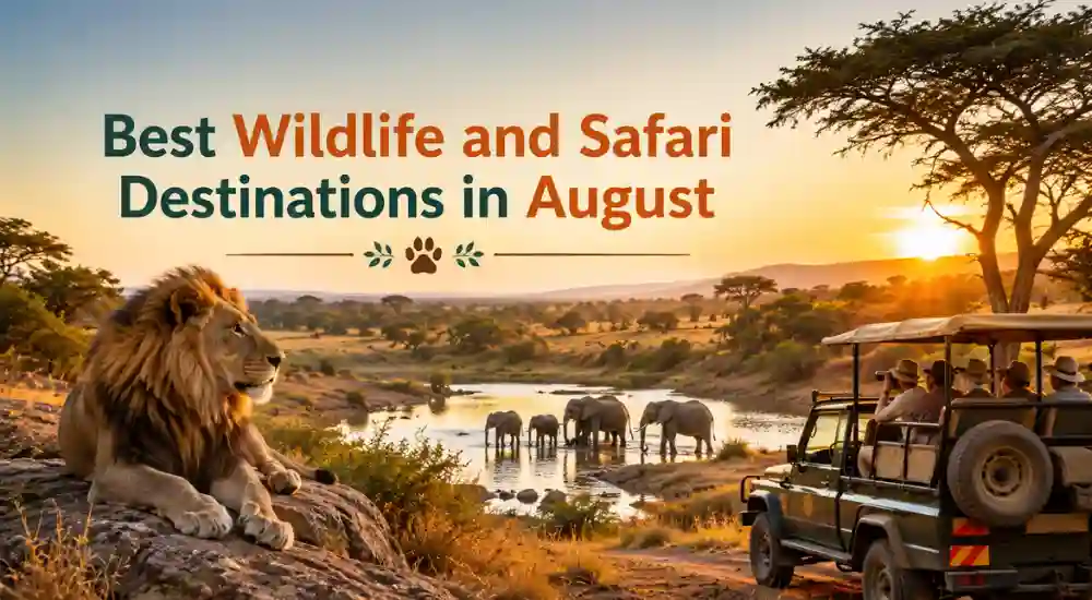 Best Wildlife and Safari Destinations in August