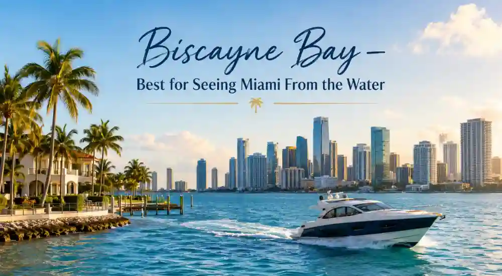 Biscayne Bay — Best for Seeing Miami From the Water