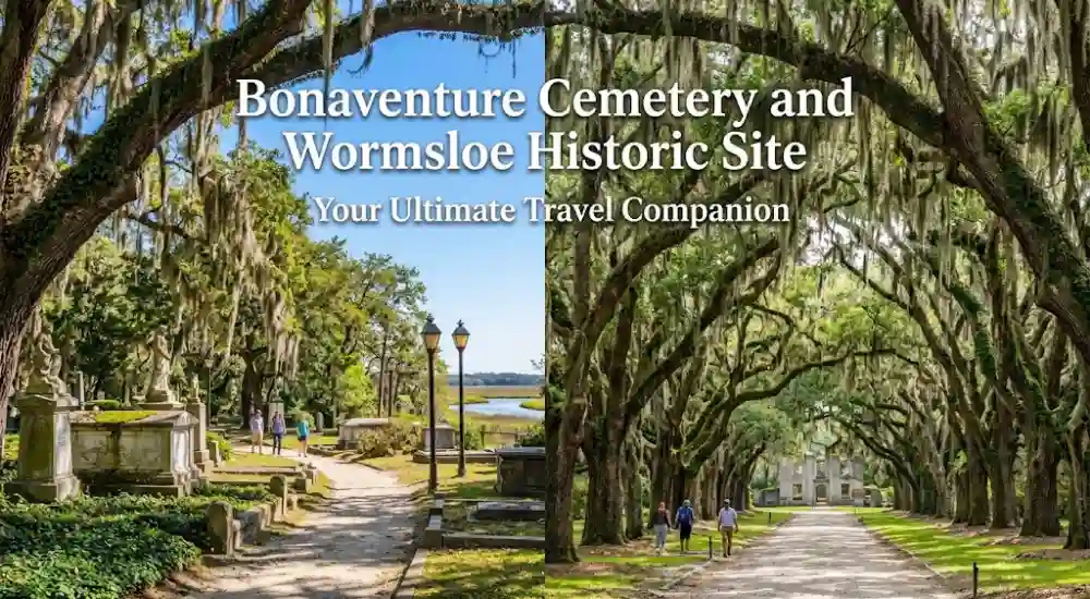 Bonaventure Cemetery and Wormsloe Historic Site