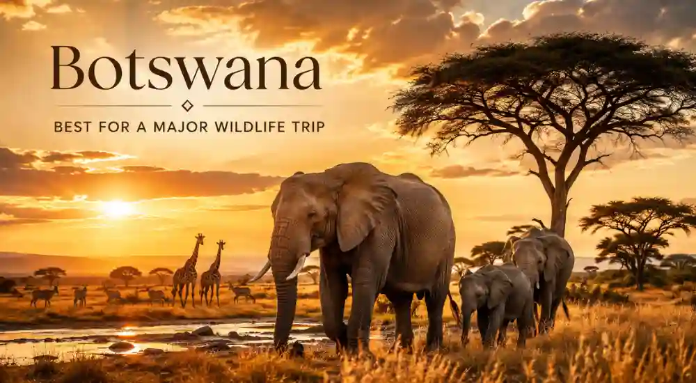 Botswana — Best for a Major Wildlife Trip