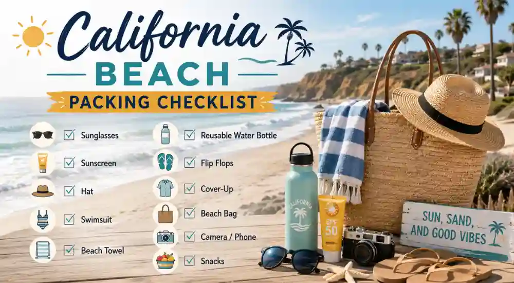California Beach Packing Checklist