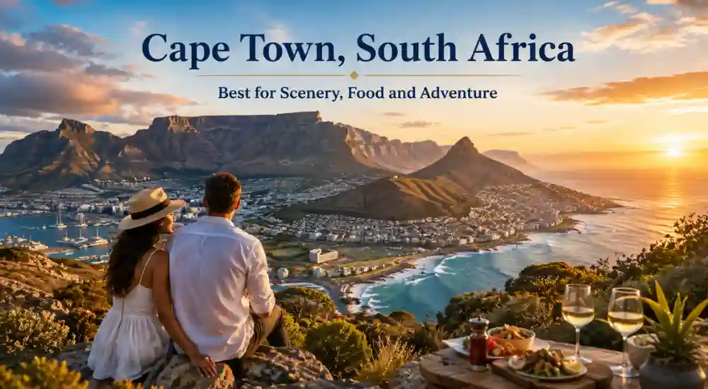 Cape Town, South Africa — Best for Scenery, Food and Adventure