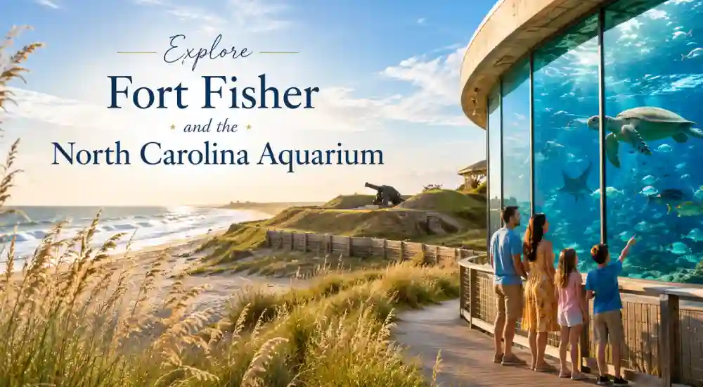 Explore Fort Fisher and the North Carolina Aquarium