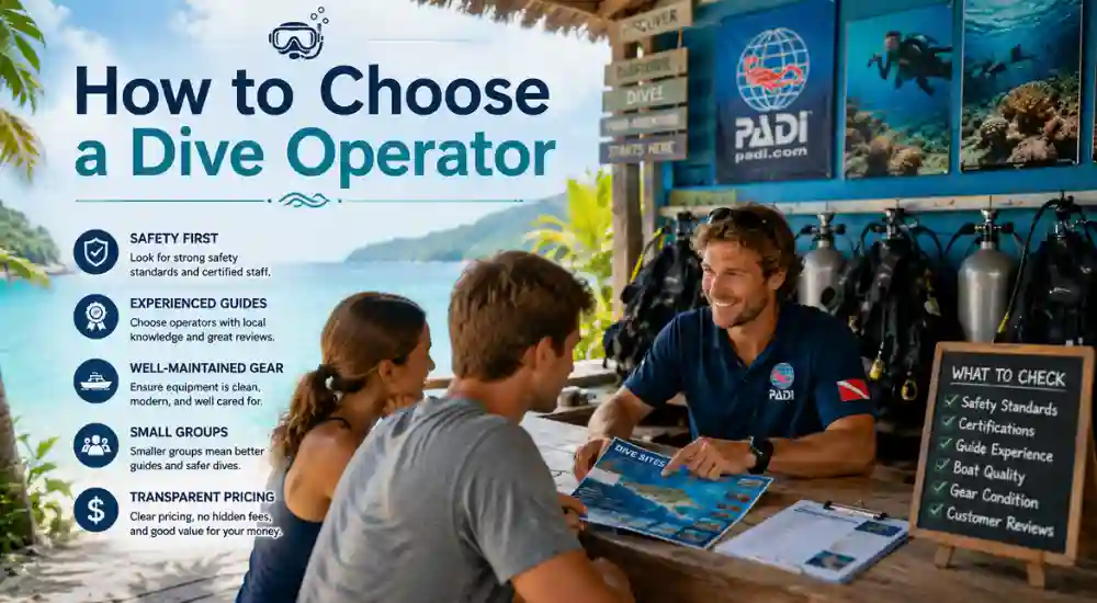How to Choose a Dive Operator