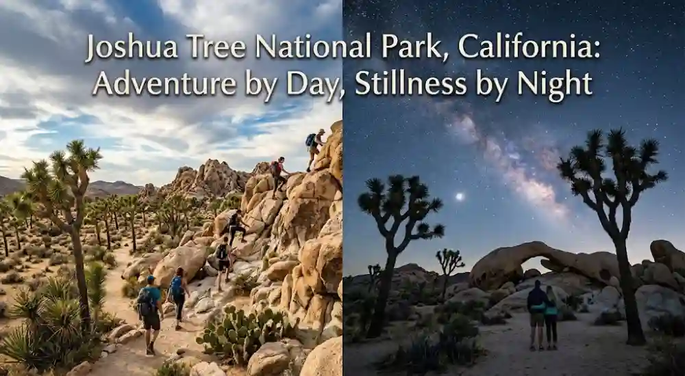Joshua Tree National Park, California_ Adventure by Day, Stillness by Night