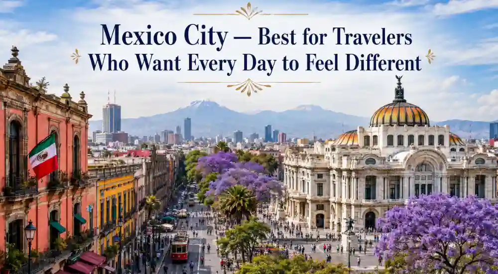 Mexico City — Best for Travelers Who Want Every Day to Feel Different