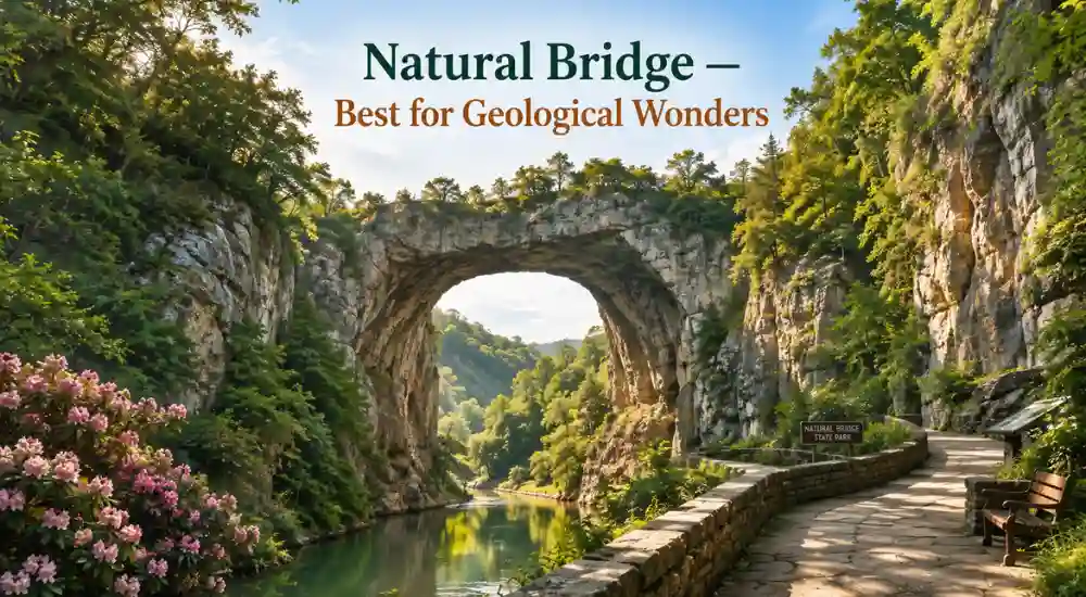 Natural Bridge — Best for Geological Wonders