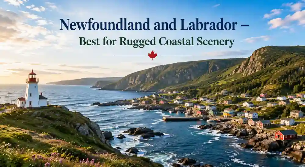 Newfoundland and Labrador — Best for Rugged Coastal Scenery