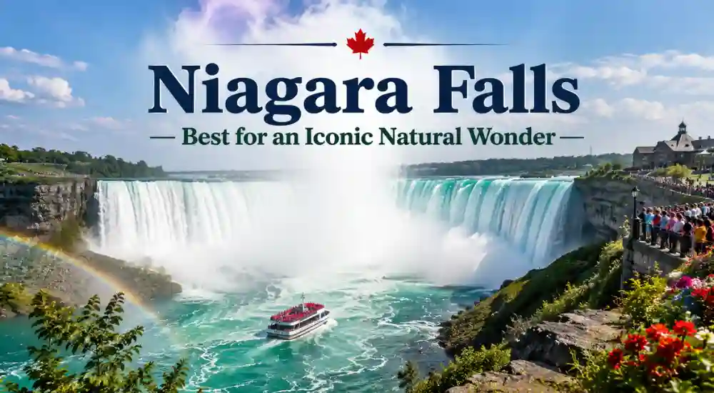Niagara Falls — Best for an Iconic Natural Wonder