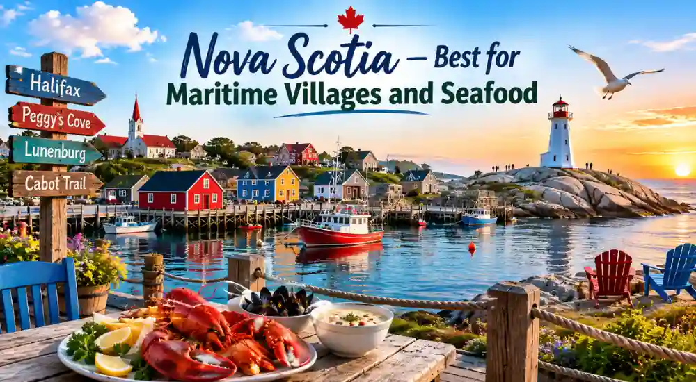 Nova Scotia — Best for Maritime Villages and Seafood