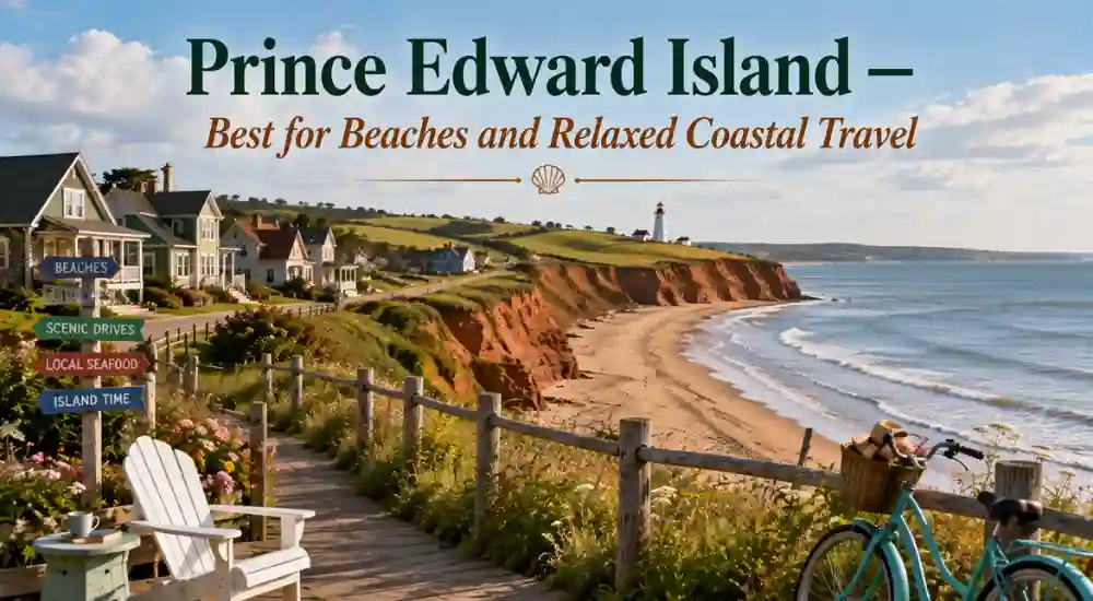 Prince Edward Island — Best for Beaches and Relaxed Coastal Travel
