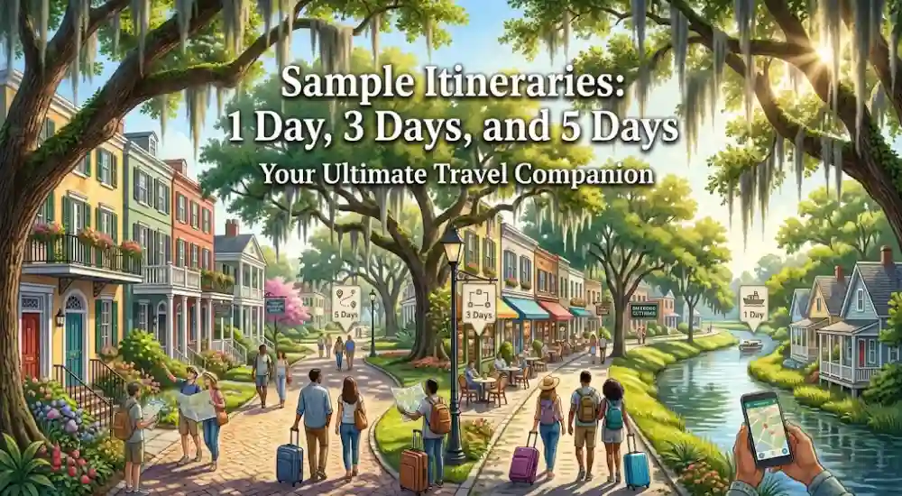 Sample Itineraries_ 1 Day, 3 Days, and 5 Days