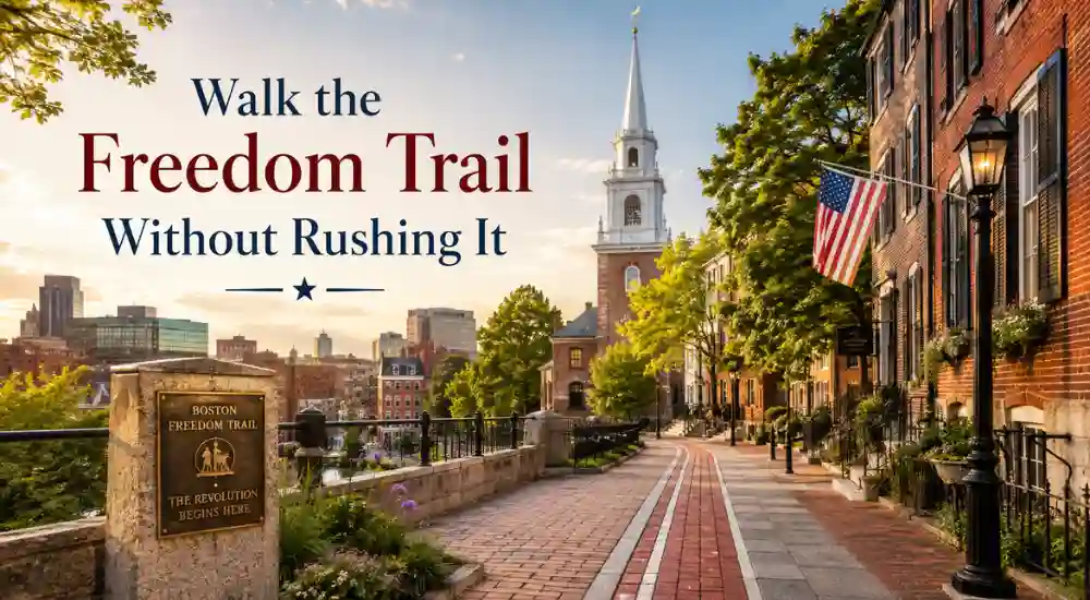 Walk the Freedom Trail Without Rushing It