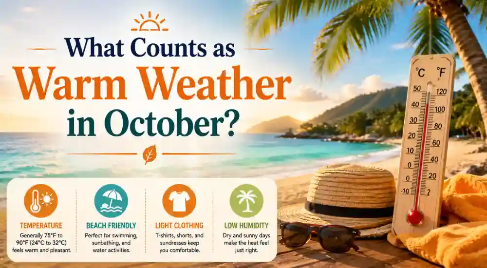 What Counts as Warm Weather in October