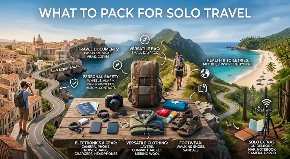 What to Pack for Solo Travel