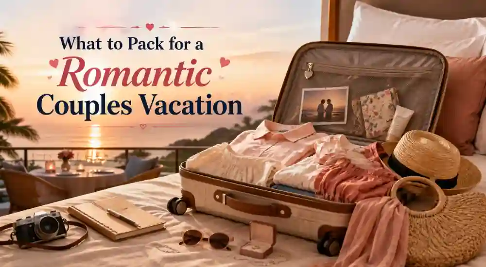 What to Pack for a Romantic Couples Vacation