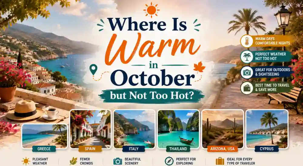 Where Is Warm in October but Not Too Hot