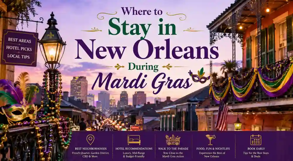 Where to Stay in New Orleans During Mardi Gras