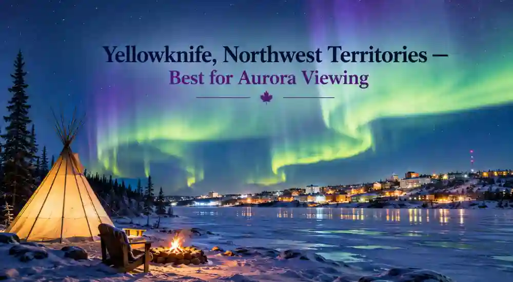 Yellowknife, Northwest Territories — Best for Aurora Viewing